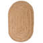 Gemini Hand Braided Beige Jute Rug-23332759