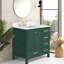 Meuble-lavabo de salle de bain, armoire de rangement en bois massif