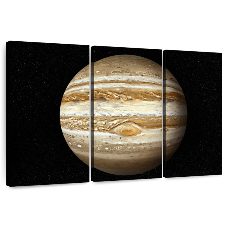 Oberle Jupiter Planet, 28" H x 45" W