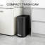 Poubelle compacte 3,2 gallons avec couvercle visible-131366639-131366640