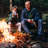 Portable Camping Chair For 2 - Double Folding With Cupholders & Wood Armrest, Black Suited Backpacking, Beach, Sports Outings Two Wonderful Trips