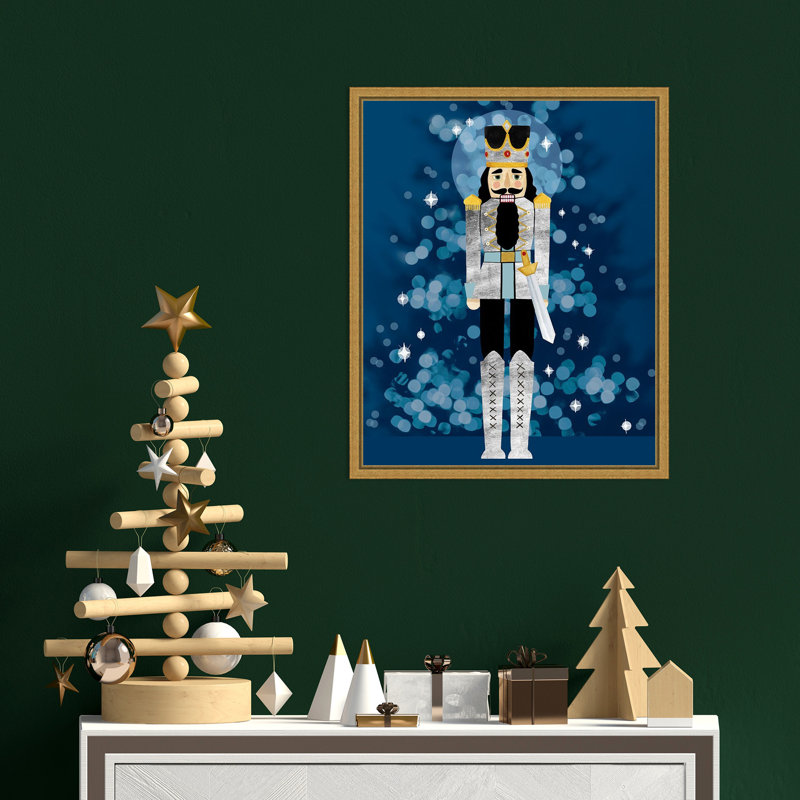«Disco Nutcracker I» par Grace Popp, reproduction d'art sur toile encadrée, H 20 po x l 16 po