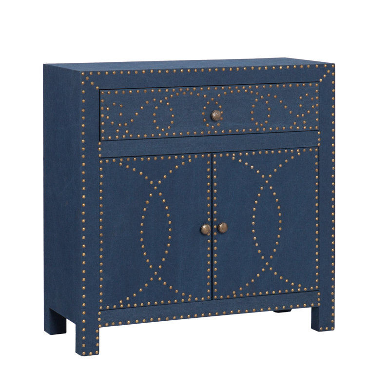 Armoire décorative à 2 portes Derionna