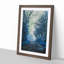 Road Through the Woods in Abstract - Picture Frame Painting Print on MDF-55618217-55618214