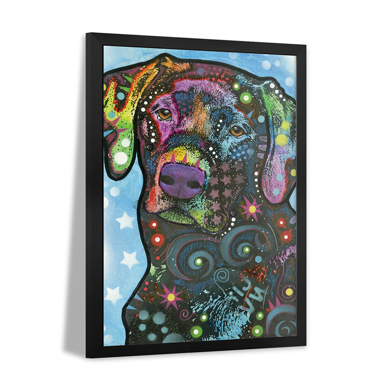 Labrador IV Premium Framed Poster by Dean Russo, 24" H x 16" W