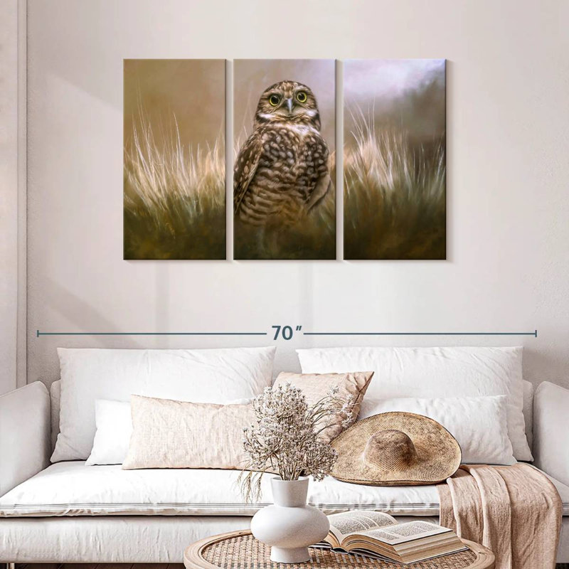 Brampt Owl Be Seeing You, 28" H x 45" W