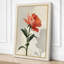 Coral Carnation Study Botanical - Wrapped Canvas-1741842151-1741842200
