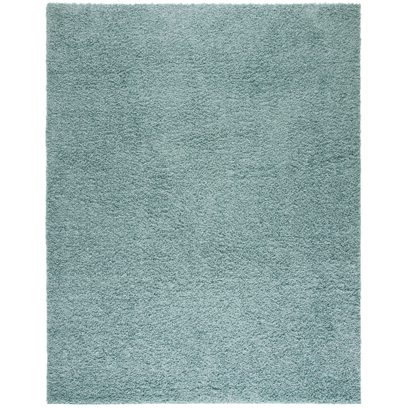 Weyburn Sga-Athens Shag Performance Solid Color Rug, Rectangle 9' x 12'