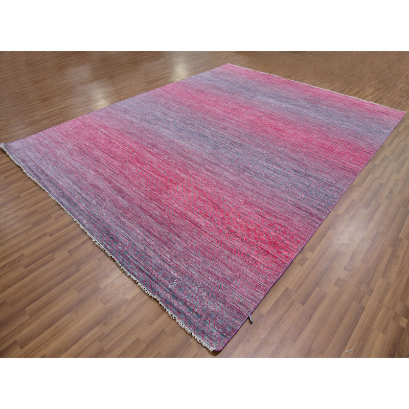 Tapis unique 9 pi 4 po x 12 pi 2 po Zyshaun