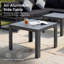 Ensemble de conversation modulaire d'extérieur en aluminium pour 8 personnes avec coussins et table basse Gillean-126044759-98951591