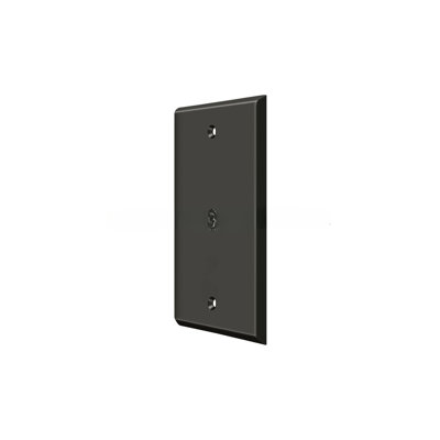 Deltana CPC4764U10B Switch Plate, Cable Cover Plate in Oil-rubbed Bronze