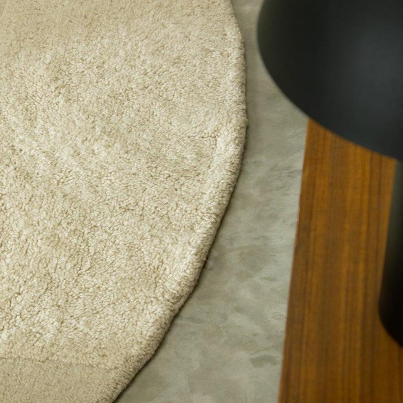 Catlett Washable Wool Rug, Round 8'