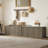 Cesiro 40.2"Modern Wood Bench, Multi-Functional With Hidden Storage-1164513727-1169924946