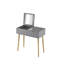 Ensemble coiffeuse avec miroir Tristin Nordic-217938331