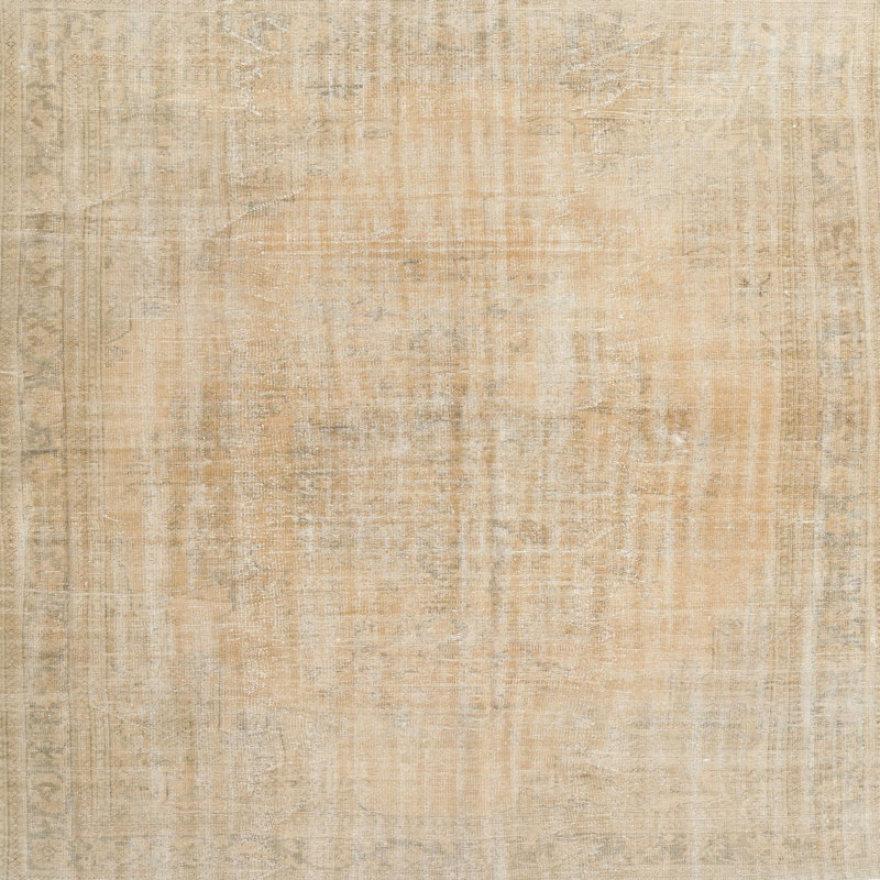 Tapis 100% traditionnel lavable à la machine 3851, Carré 3 pi