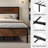 Shaurice Platform Bed-72445782-72445781