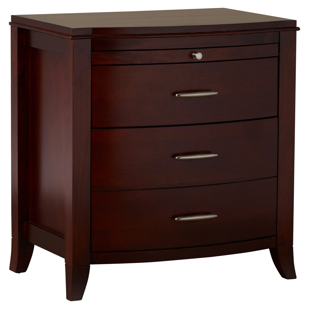 Aleidy 26'' W Solid Wood Nightstand Lark Manor™ 