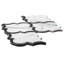 Stately Lantern 9" x 14" Polished Porcelain Wall & Floor Tile-72531490