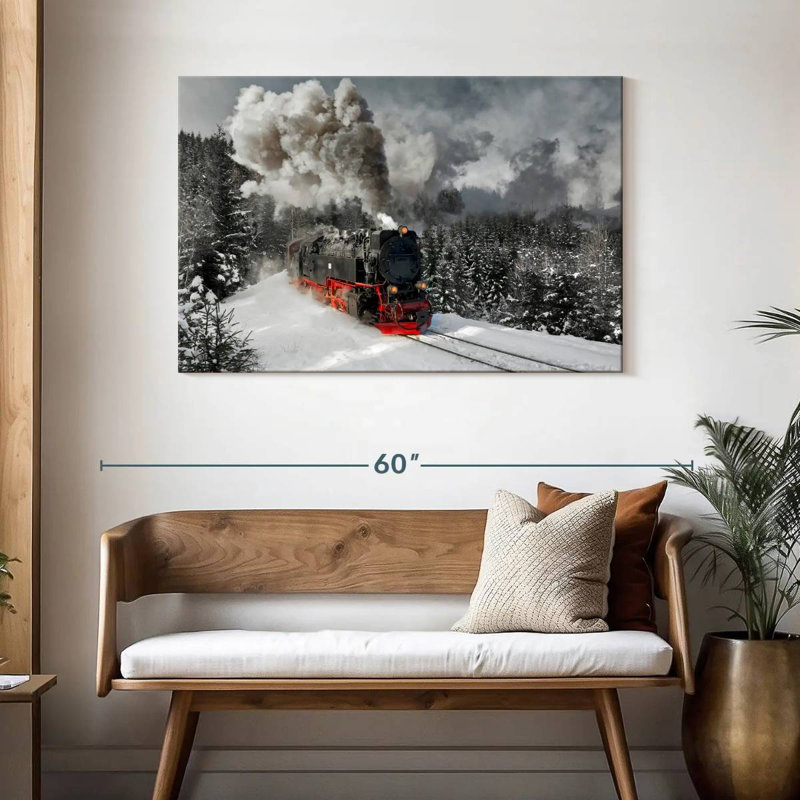 Train à vapeur allemand Mehar, H 30 po x l 45 po