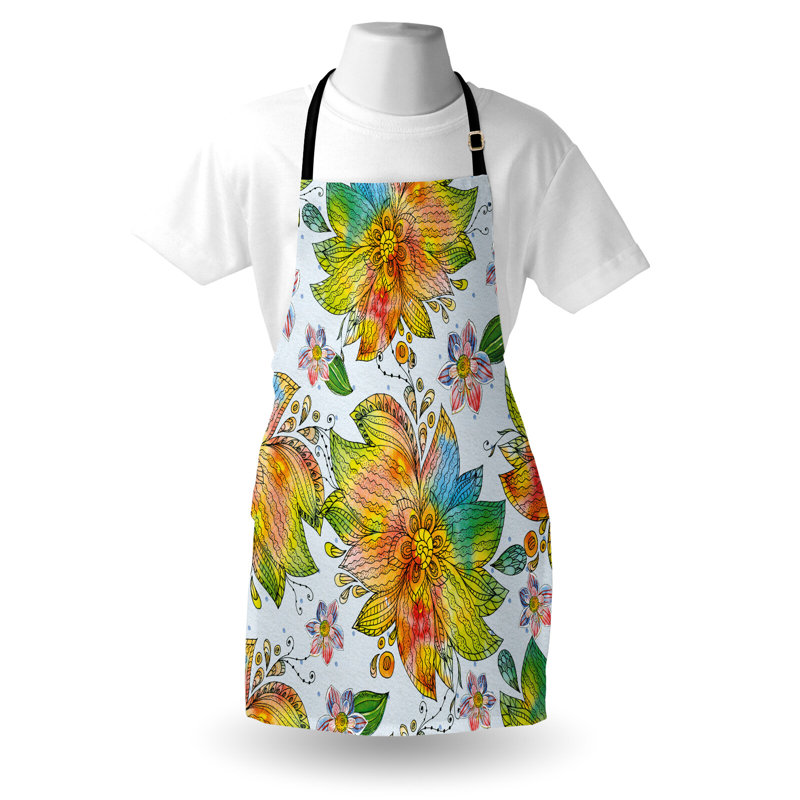 Tablier floral