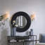 Paddock Round Bamboo / Rattan Mirror-1323725243