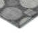 Premium Machine Washable Prisco Charcoal Rug
