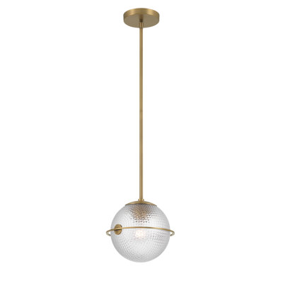Mini-luminaire suspendu 1 lumière Luniva 9 po