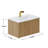 30" Single Vanity Set, Base, Ceramic Top-76286727