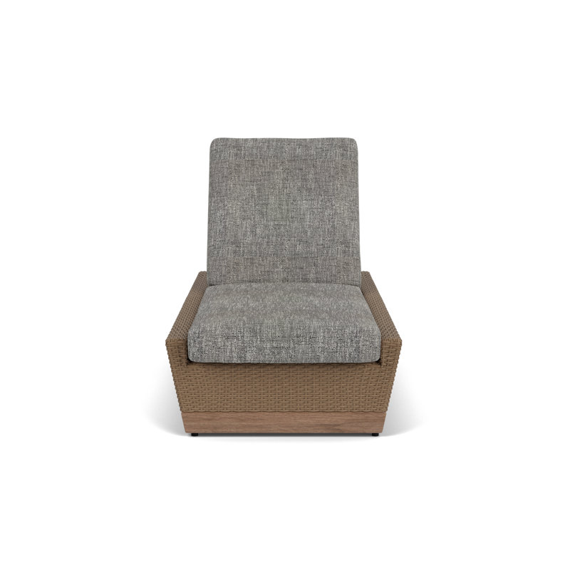 Charisma Outdoor Chaise Lounge, Black Sand