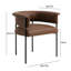 Chaise en cuir Taylor-114319065