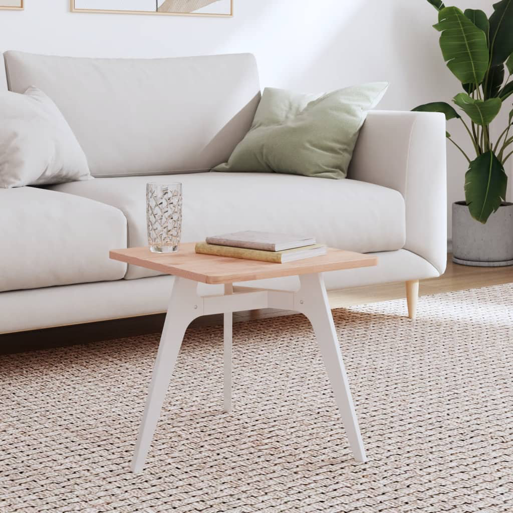 Vidaxl Table Top Square Solid Wood Beech