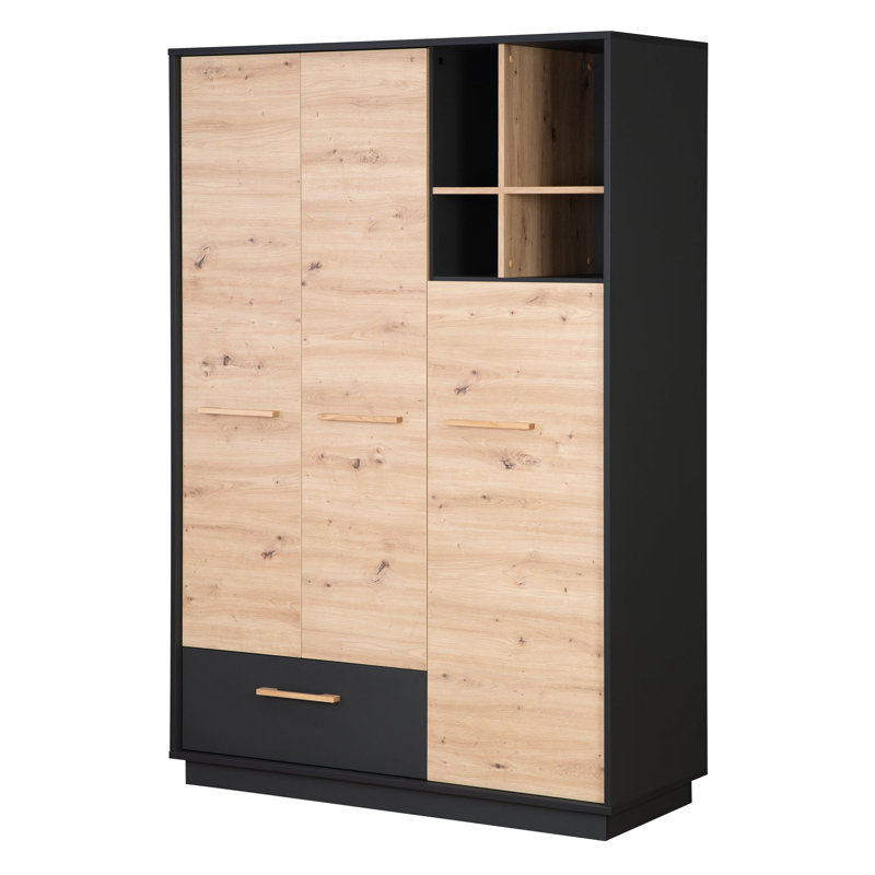 Lenn 3 Door Wardrobe