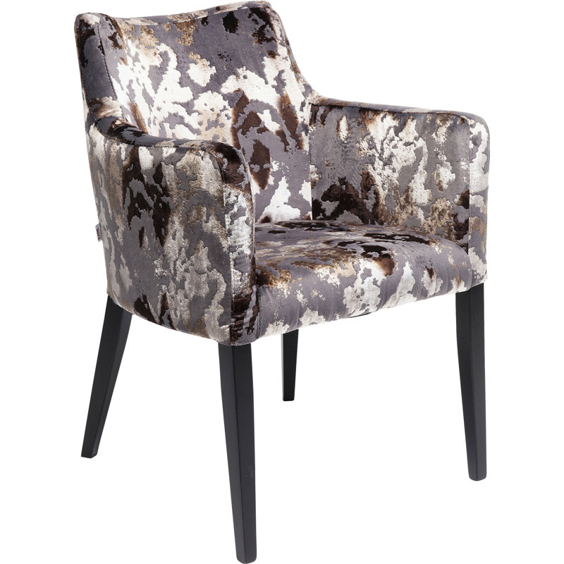 Chair with Armrest Dark Brown Mode Sublime