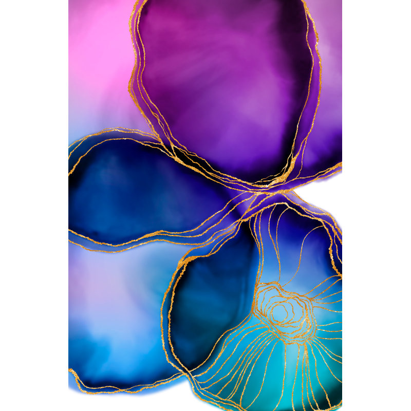 Elegant Wallpaper - Wrapped Canvas Print, 46cm H x 30cm W x 3.8cm D