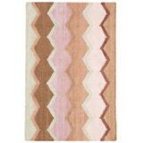 Kit Kemp x Annie Selke Safety Net Earth Handwoven Wool Rug