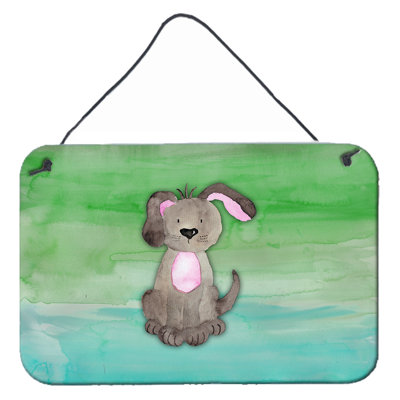 Décoration murale aquarelle pour chien