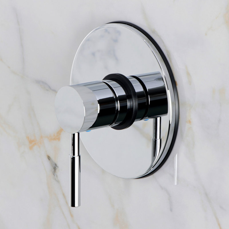 Kingston Brass Concord Pressure Balanced Tub Faucet, Trim Only, Polished Chrome