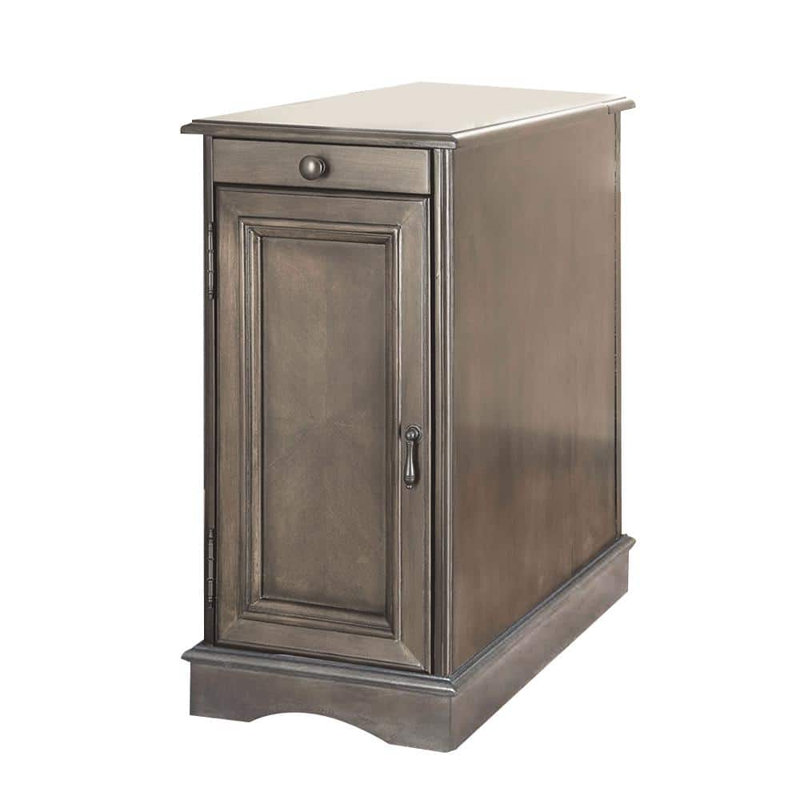 Hazyn Solid Wood Nightstand