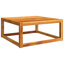  Ensemble de canapé de jardin 6 pièces en bois d'acacia noir massif