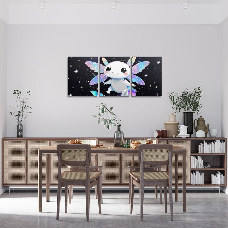 3 Piece Wrapped Canvas Wall Art