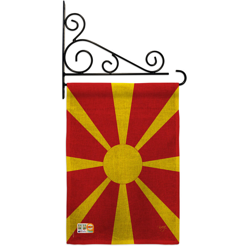 Double Sided 18.5'' H x 13'' W Burlap Garden Flag