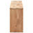 vidaXL Shoe Storage Bench Accent Organizer for Living Room Solid Wood Walnut