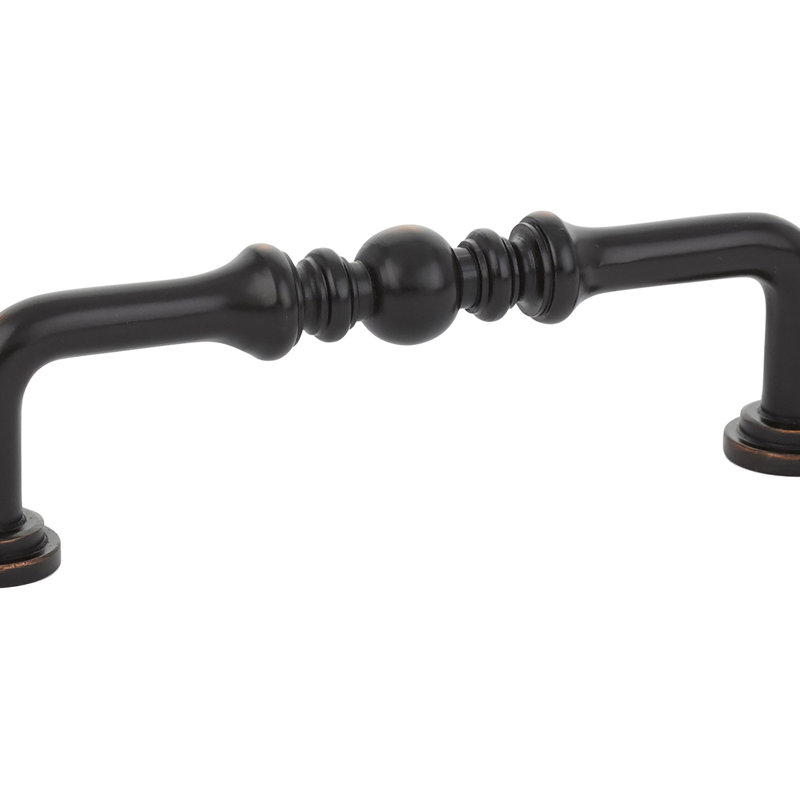 Poignée d'armoire Emtek, Bronze frotté à l'huile, 4"