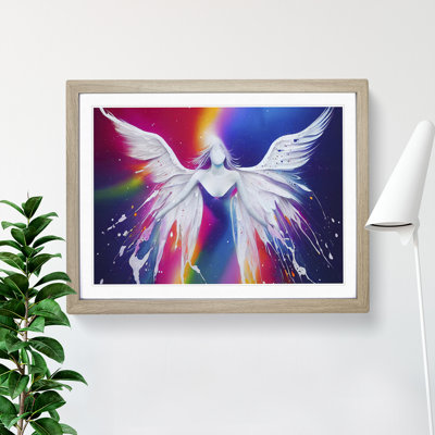 Angel Painted Vol.2 Abstract - Single Picture Frame Print