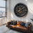 THE GEARS CLOCK Wall Clock with Real Moving Gears FR-LI_ 32 in Round-110563770
