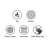 Hard Anodize 10 Pc Coockware Set