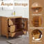 Meuble-lavabo autoportant Mid-Century