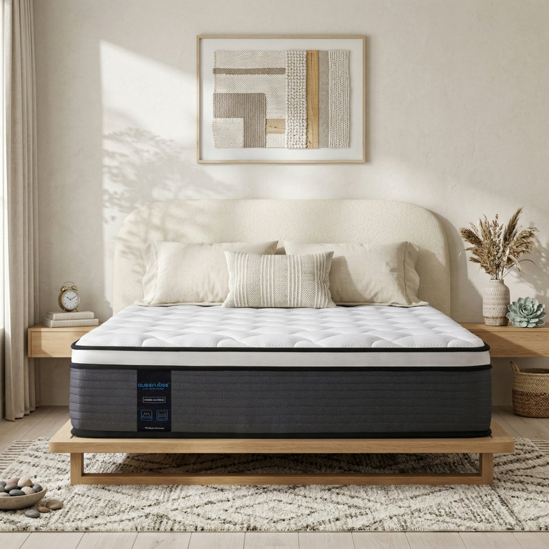 Protaras pour matelas en mousse moyenne hybride, Très grand lit, 12"