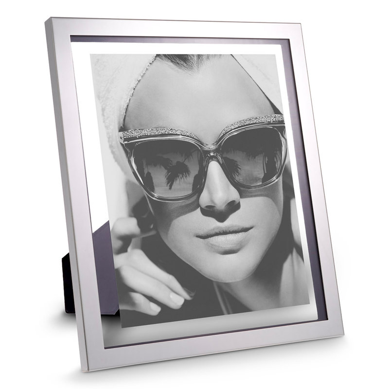 Cadre photo Canan, 5 po x 7 po, Argent