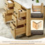 Meuble-lavabo double 72 po Laclede